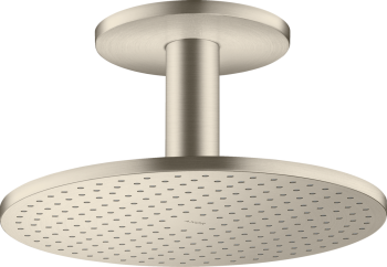 - AXOR ShowerSolutions Deszczownica prysznicowa 30 cm 1jet z przyłączem sufitowym nikiel szczotkowany 35301820 - 35301820 - Łazienki Szydłowski