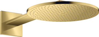 - AXOR ShowerSolutions Deszczownica 30cm 2jet z ramieniem prysznicowym Złoty Optyczny Polerowany 35303990 - 35303990 - Łazienki Szydłowski