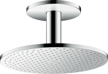 - AXOR ShowerSolutions Deszczownica prysznicowa 30 cm 2jet z przyłączem sufitowym chrom 35304000 - 35304000 - Łazienki Szydłowski