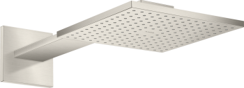 - AXOR ShowerSolutions Deszczownica prysznicowa 25 x 25 cm 2jet z ramieniem prysznicowym stal szlachetna optyczna 35310800 - 35310800 - Łazienki Szydłowski