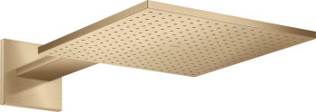 - AXOR ShowerSolutions Deszczownica 30 x30 cm 1jet z ramieniem prysznicowym brąz szczotkowany 35314140 - 35314140 - Łazienki Szydłowski