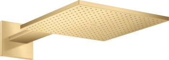 - AXOR ShowerSolutions Deszczownica prysznicowa 30 x 30 cm 1jet z ramieniem prysznicowym złoty optyczny szczotkowany 35314250 - 35314250 U - Łazienki Szydłowski