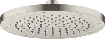 - AXOR ShowerSolutions Deszczownica prysznicowa 24,5 cm 1jet EcoSmart stal szlachetna optyczna 35381800 - 35381800 - Łazienki Szydłowski