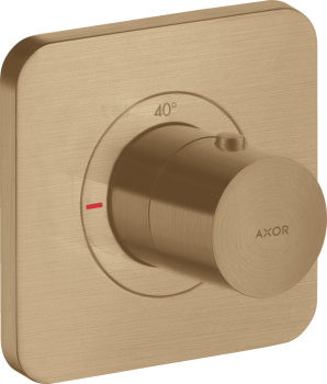 - AXOR Citterio E Bateria termostatyczna 120/120, podtynkowa brąz szczotkowany 36702140 - 36702140 - Łazienki Szydłowski
