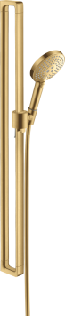 - AXOR Citterio E Zestaw prysznicowy 90 cm z główką prysznicową 120 3jet złoty optyczny szczotkowany 36735250 - 36735250 U - Łazienki Szydłowski