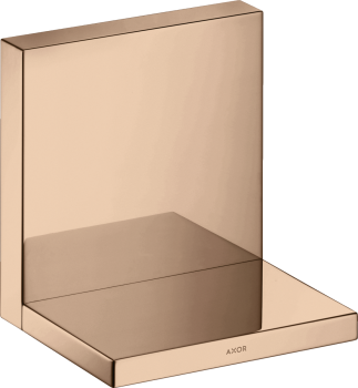 - AXOR ShowerSolutions Półka 12 x 12cm czerwony złoty polerowany 40872300 - 40872300 - Łazienki Szydłowski