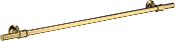 - AXOR Montreux Wieszak na ręcznik kąpielowy 80 cm złoty optyczny polerowany 42080990 - 42080990 U - Łazienki Szydłowski