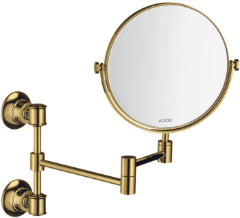 - AXOR Montreux Lusterko kosmetyczne złoty optyczny polerowany 42090990 - 42090990 - Łazienki Szydłowski