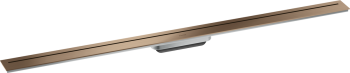 - AXOR Drain Element zewnętrzny odpływu liniowego 1200, montaż odsunięty od ściany czerwone złoto szczotkowane 42524310 - 42524310 - Łazienki Szydłowski