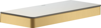 - AXOR Universal Softsquare Półka 30 cm złoty optyczny szczotkowany 42838250 - 42838250 U - Łazienki Szydłowski