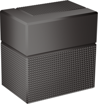 - AXOR Edge Zawór odcinający, podtynkowy, szlif diamentowy czarny chrom polerowany 46771330 - 46771330 - Łazienki Szydłowski
