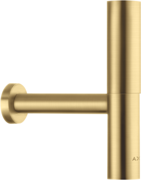 - AXOR Flowstar Syfon ozdobny złoty optyczny szczotkowany 51303250 - 51303250 U - Łazienki Szydłowski