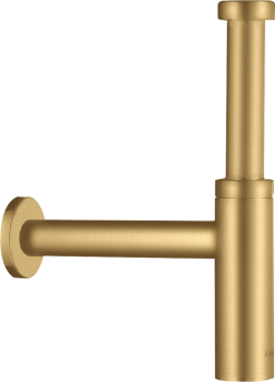 - AXOR Flowstar Syfon ozdobny S złoty optyczny szczotkowany 51305250 - 51305250 U - Łazienki Szydłowski