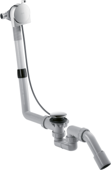 - AXOR Kompletny syfon wannowy z napełnianiem przez przelew, standardowy chrom 58307000 - 58307000 - Łazienki Szydłowski