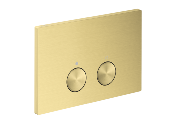 - AXOR FlushPlate Przycisk spłukujący mosiądz szczotkowany 42530950 - 42530950 - Łazienki Szydłowski