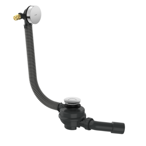 - AXOR Flexaplus Kompletny syfon wannowy z przelewem chrom 42541000 - 42541000 - Łazienki Szydłowski