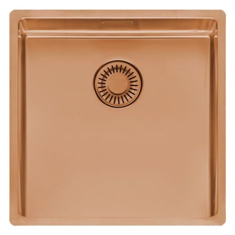 - Reginox New York zlewozmywak 44 x 44 x 18 cm stal nierdzewna kolor cooper R38727 - R38727 - Łazienki Szydłowski