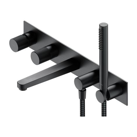 - OMNIRES CONTOUR bateria wannowa 5-otworowa podtynkowa, antracyt szczotkowany CT80371AT - CT8037-1AT - Łazienki Szydłowski