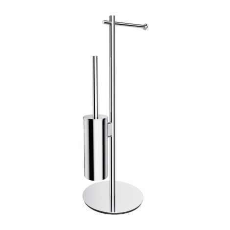 - OMNIRES MODERN PROJECT stojak na papier i szczotkę toaletową, chrom połysk MP60810CR - MP60810CR - Łazienki Szydłowski