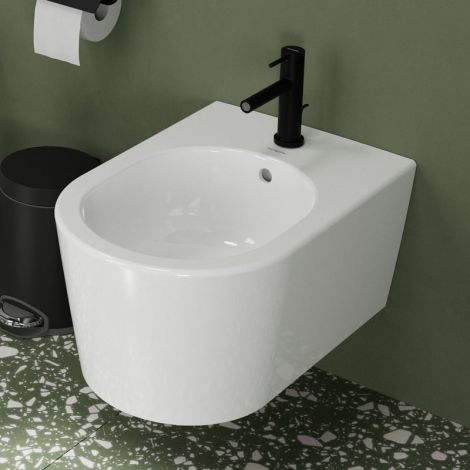  - HANSGROHE EluPura Original S Bidet wiszący 54 x 36 cm biały 61169450 - 61169450 - Łazienki Szydłowski