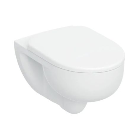 - GEBERIT Selnova Zestaw wiszącej miski WC lejowa, TurboFlush, z deską sedesową biały 503083001 - 503.083.00.1 - Łazienki Szydłowski