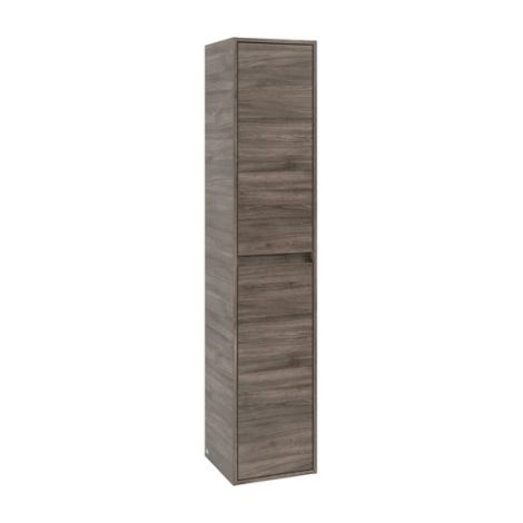 - Villeroy & Boch Skyla szafka wysoka 170 x 35 x 34,9 cm , 2 drzwi kolor stone oak C80101RK - C80101RK - Łazienki Szydłowski