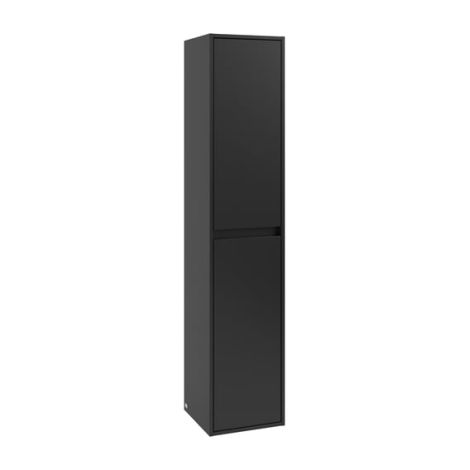 - Villeroy & Boch Skyla szafka wysoka 170 x 35 x 34,9 cm , 2 drzwi kolor volcano black C80101VL - C80101VL - Łazienki Szydłowski