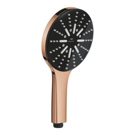 - GROHE-AQUA Rainshower Słuchawka prysznicowa 3 strumienie warm sunset 101676DA00 - 101676DA00 - Łazienki Szydłowski