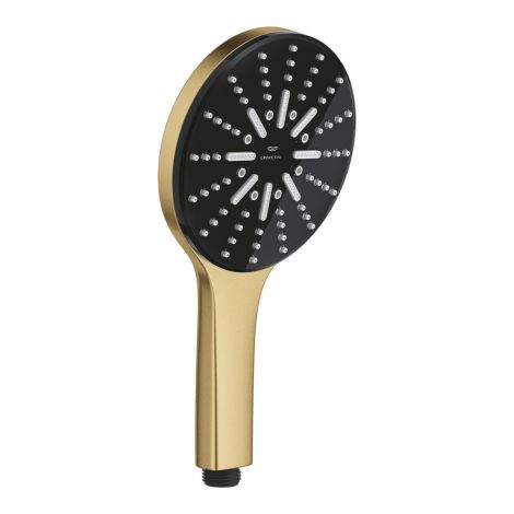 - GROHE-AQUA Rainshower Słuchawka prysznicowa 3 strumienie brused cool sunrise 101676GN00 - 101676GN00 - Łazienki Szydłowski