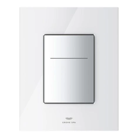 - GROHE-Arina Elektroniczny przycisk spłukujący z technologią Silk Motion kolor moon white 104644LS00 - 104644LS00 - Łazienki Szydłowski