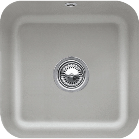 - VILLEROY&BOCH Cisterna 50 Zlewozmywak podblatowy, 44,5 x 44,5 cm fossil z powłoką ceramicplus 670301KD - 670301KD - Łazienki Szydłowski