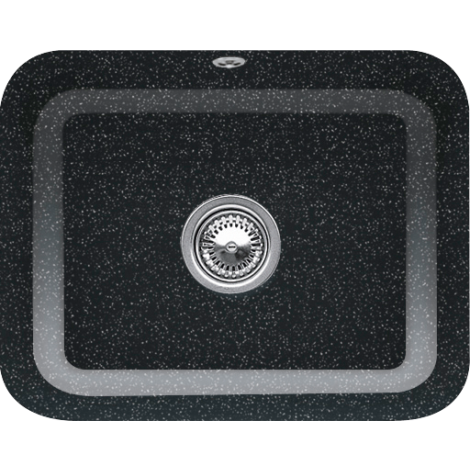 - VILLEROY&BOCH Cisterna 60 C Zlewozmywak podblatowy 55 x 44 cm chromit połysk z powłoką ceramic plus 670601J0 - 670601J0 - Łazienki Szydłowski