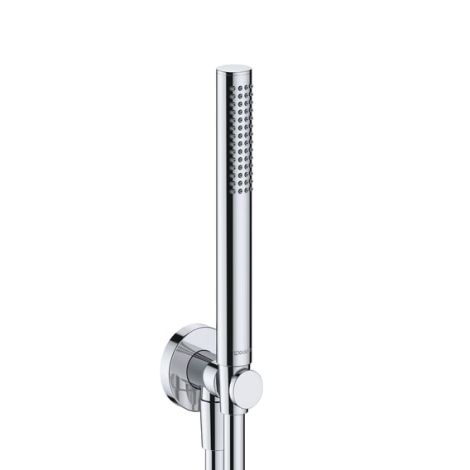  - DURAVIT Universal zestaw prysznicowy z przyłączem ściennym i uchwytem, 1 rodzaj strumienia kolor chrom  UV0762002010 - UV0762002010 - Łazienki Szydłowski