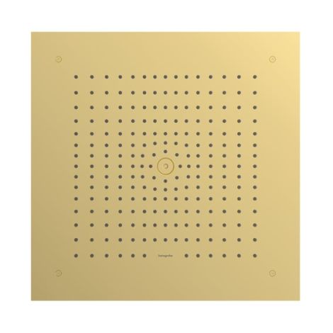 - HANSGROHE Raindance E Deszczownica prysznicowa 40 x 40 cm 1jet złoty optyczny polerowany 26252990 - 26252990 - Łazienki Szydłowski