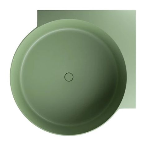 - OMNIRES OVO M+ wanna narożna okrągła, 120 x 120 cm olive mat OVO120WNOL - OVO120WNOL - Łazienki Szydłowski