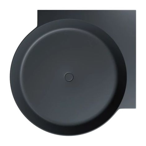 - OMNIRES OVO M+ wanna narożna okrągła, 120 x 120 cm black Lava mat OVO120WNBLV - OVO120WNBLV - Łazienki Szydłowski