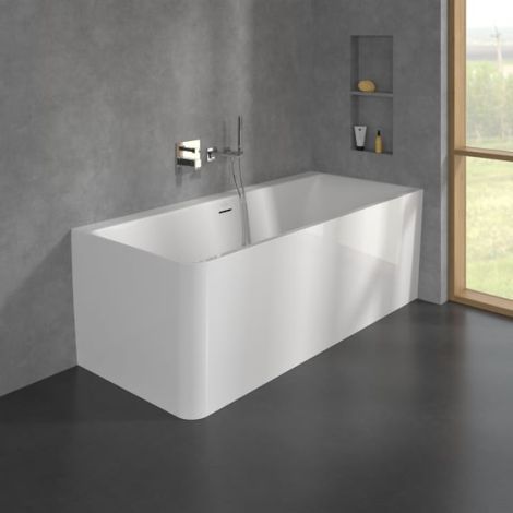  - Villeroy & Boch Subway 3.0 wanna narożna asymetryczna , z obudową 180 x 80 cm biała  UBQ180SBW9CR00V-01 - UBQ180SBW9CR00V-01 - Łazienki Szydłowski