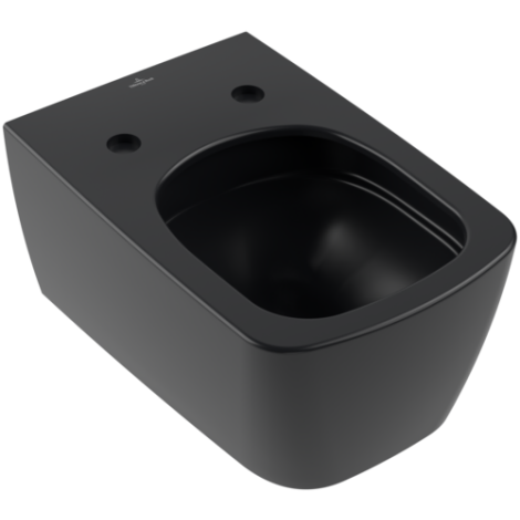 - Villeroy & Boch Subway 3.0 miska WC 56 x 37 cm z TwistFlush z CeramicPlus, pure black 4610T0R7 - 4610T0R7 - Łazienki Szydłowski