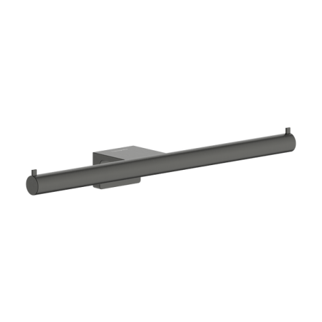  - Hansgrohe AddStoris S Uchwyt na papier toaletowy, podwójny czarny chrom szczotkowany  41768340 - 41768340 - Łazienki Szydłowski