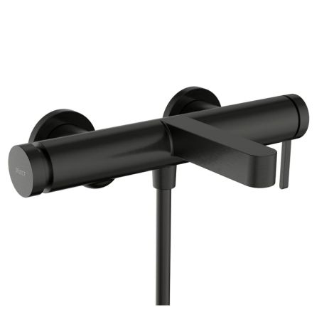- HANSGROHE Finoris bateria wannowa czarny chrom szczotkowany 76420340 - 76420340 - Łazienki Szydłowski