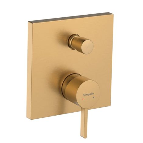 - HANSGROHE Finoris bateria wannowa brąz szczotkowany 76416140 - 76416140 - Łazienki Szydłowski