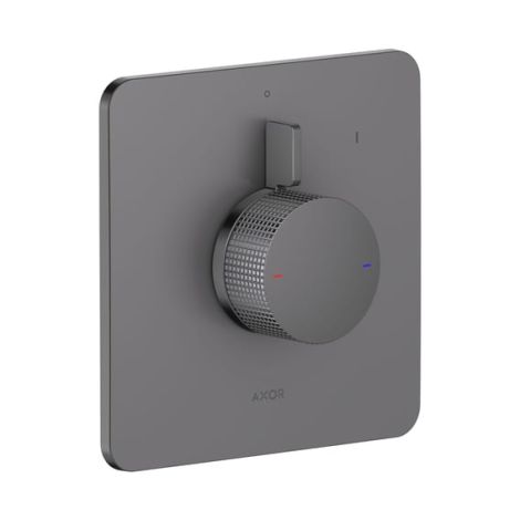 - AXOR Citterio C Bateria prysznicowa z mieszaczem do 1 odbiornika, czarny chrom polerowany 49651330 - 49651330 - Łazienki Szydłowski