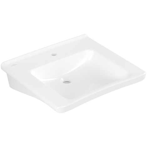  - Villeroy & Boch ViCare Umywalka 60 x 55 cm, biała AntiBac z CeramicPlus 4A8061T1 - 4A8061T1 - Łazienki Szydłowski