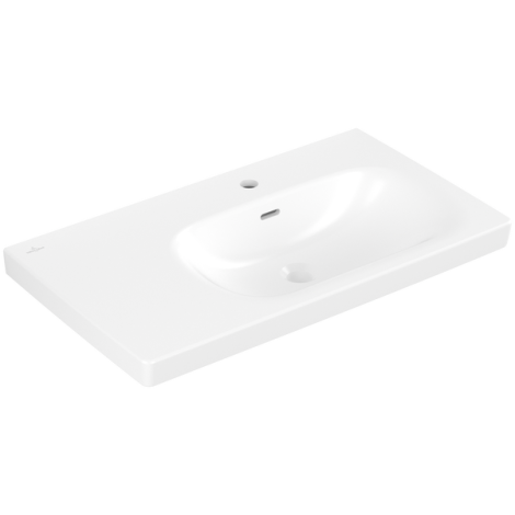  - Villeroy & Boch Skyla umywalka meblowa 80 x 46 cm stone white z CeramicPlus 5A52R1RW - 5A52R1RW - Łazienki Szydłowski