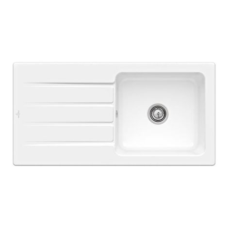 - Villeroy & Boch Architectura 60 zlewozmywak 100 x 51 cm kolor biały połysk 336001R1HL2 - 336001R1HL2 - Łazienki Szydłowski