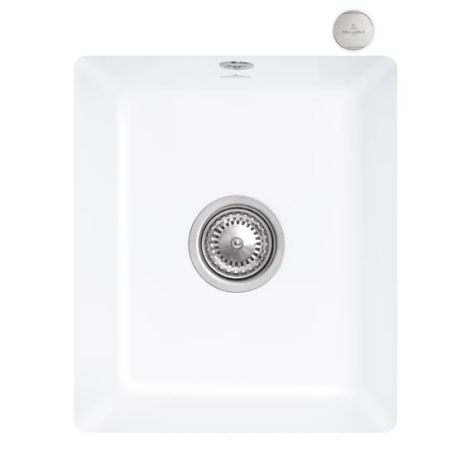  - Villeroy & Boch Subway 45 SU zlewozmywak 37,5 x 44 cm kolor biały z CeramicPlus 332402R1 - 332402R1 - Łazienki Szydłowski