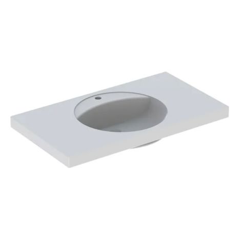  - GEBERIT Preciosa Umywalka 100 x 55 cm biała z powłoką keratec 124230600 - 124230600 - Łazienki Szydłowski