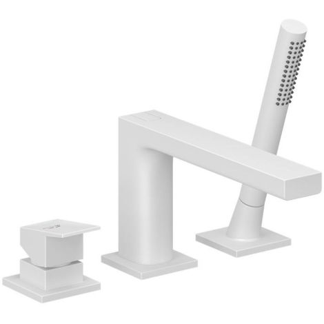  - KLUDI DECUS bateria wannowo- natryskowa biały mat 544485375 - 544485375 - Łazienki Szydłowski