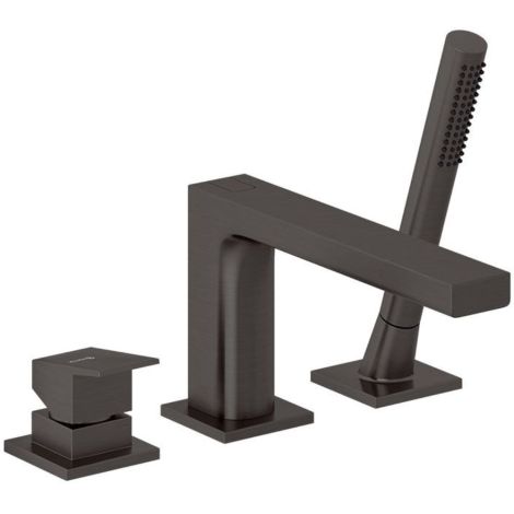  - KLUDI DECUS bateria wannowo- natryskowa czarny szczotkowany 54448N275 - 54448N275 - Łazienki Szydłowski