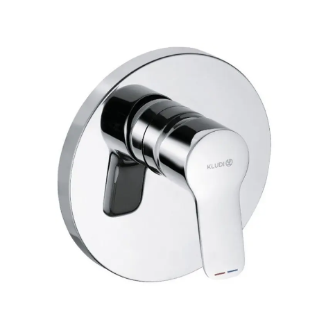 - KLUDI PURE&EASY podtynkowa bateria natryskowa chrom 374200565 - KLUDI PURE&EASY podtynkowa bateria natryskowa chrom 374200565 - Łazienki Szydłowski